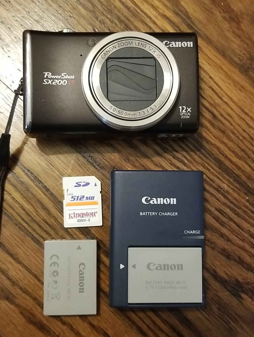 Canon SX200 IS PowerShot Compact Digital Camera